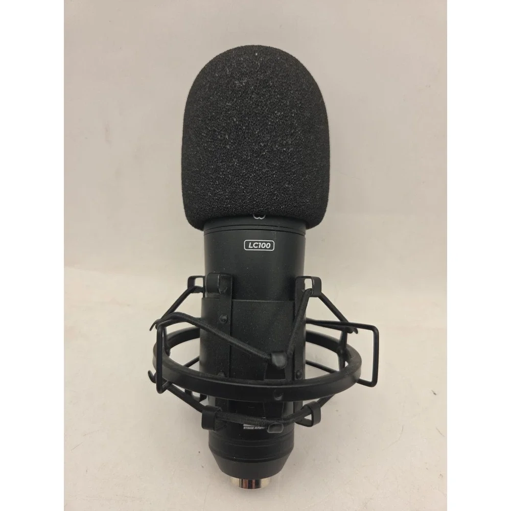 Monoprice LC100 Large Condenser Studio Microphone - Cardiod Polar Pattern WORKS